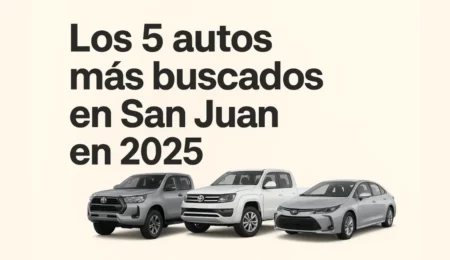 Los 5 autos más buscados en San Juan en 2025: Toyota Hilux, Volkswagen Amarok y Toyota Corolla
